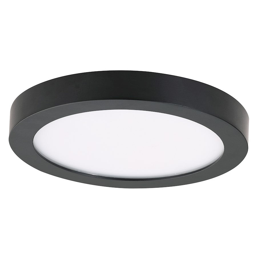 Minka Lavery LED 43" Flush Mount, Coal/Clear - 708-66A-L