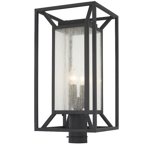 Minka Lavery Harbor View 4 Light Post Mount, Sand Coal - 71266-66