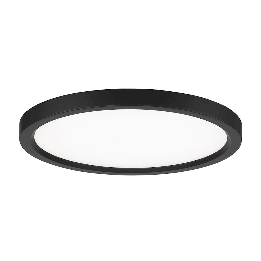 Minka Lavery 15" Round LED Flush Mount, Coal - 715-66A-L