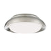 Minka Lavery LED 15" Flush Mount, Brushed Nickel/White - 719-84-L