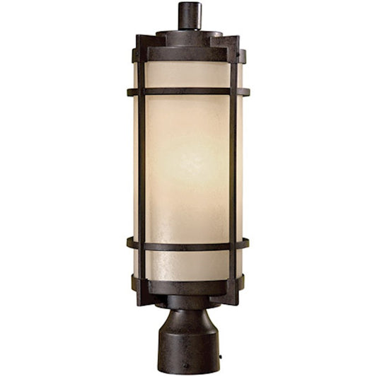 Minka Lavery 1 Light Outdoor Post, Bronze - 72026-A179