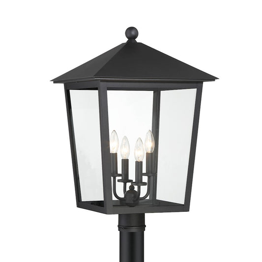 Minka Lavery Noble Hill 4 Lt Outdoor Post Mount, Sand Coal - 72135-66