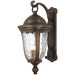 Great Outdoors Havenwood 5 Light Wall Mount, Bronze/ Silver/Clear - 73245-748