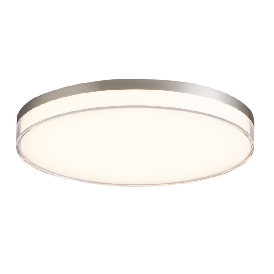 Minka Lavery LED 30W LED Flush Mount, Brushed Nickel - 769-2-84-L