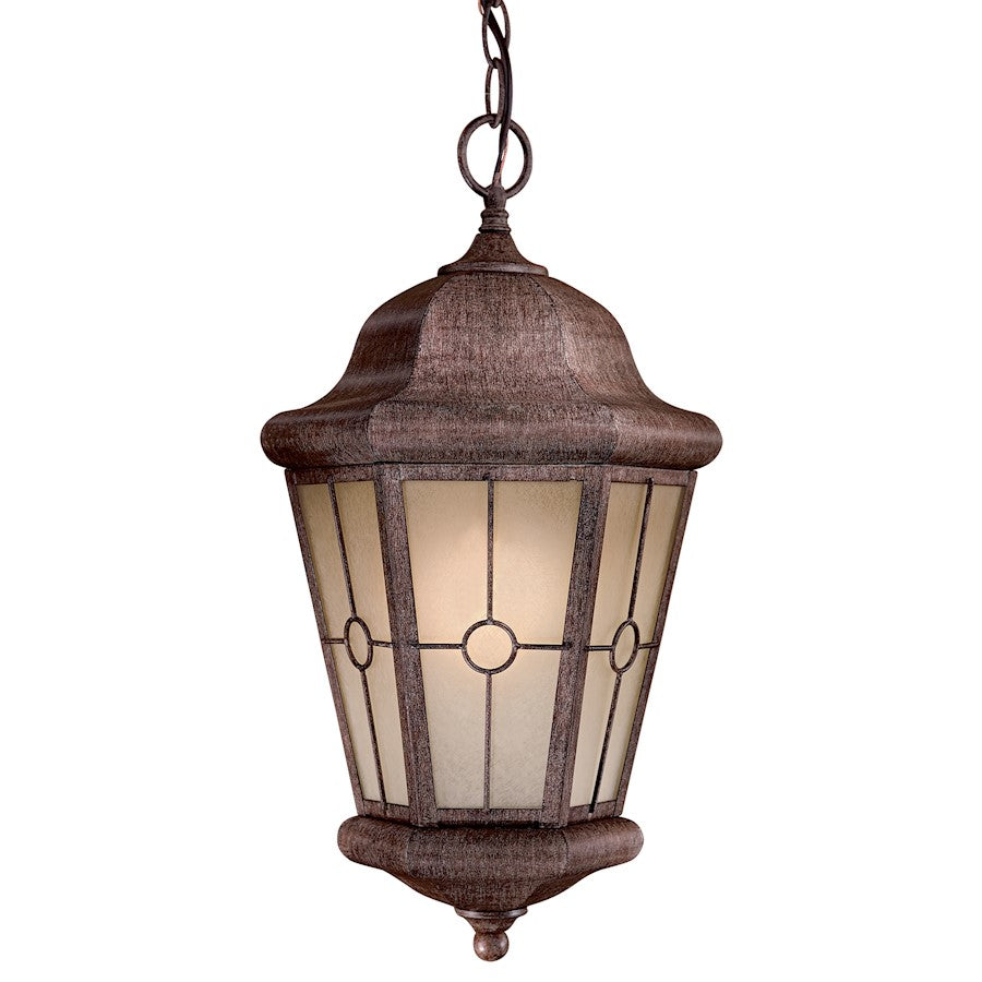 Minka Lavery Montellero 1 Light Outdoor Chain Hung, Vintage Rust - 8214-A61-PL