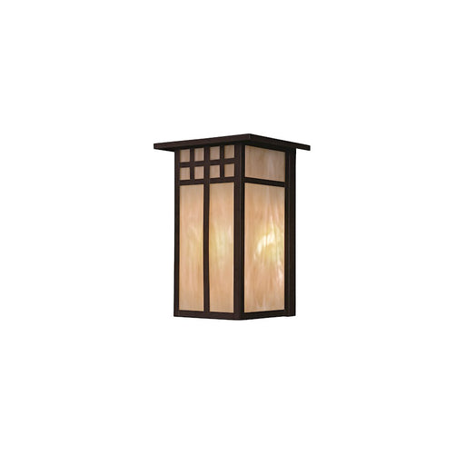 Minka Lavery 1 Light Outdoor 8" Wall Mount, Textured French Bronze - 8602-A179