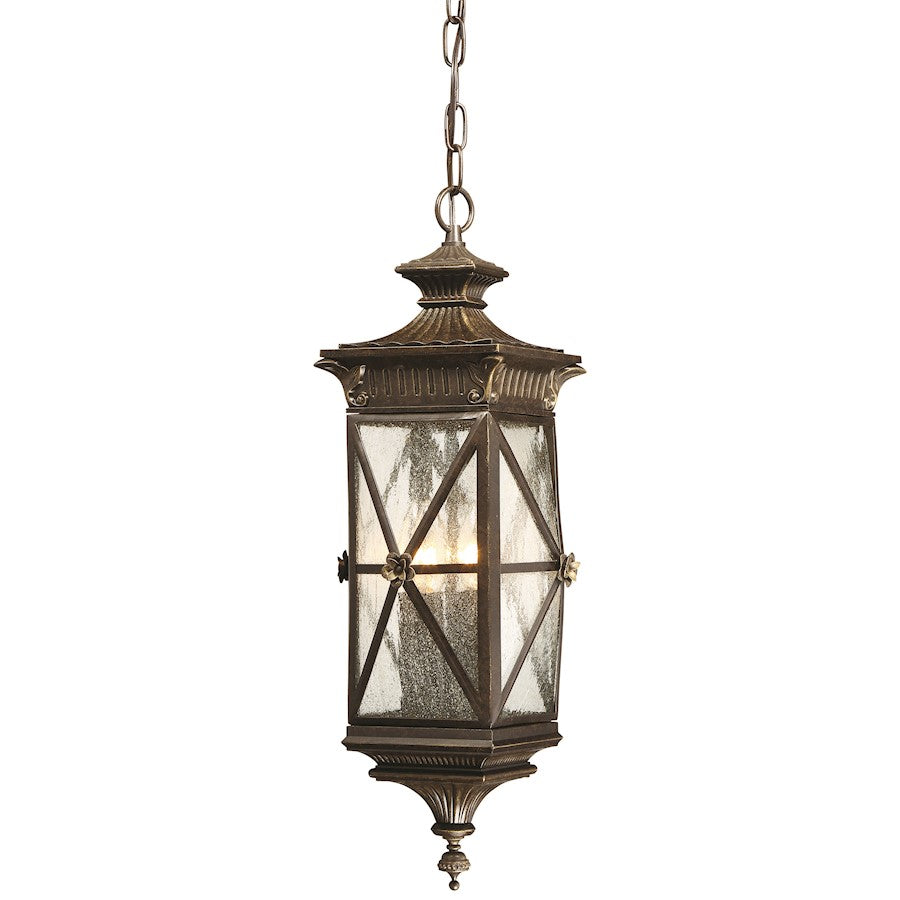 Minka Lavery Rue Vieille 4 Light Outdoor Chain Hung, Forged Bronze - 9314-586