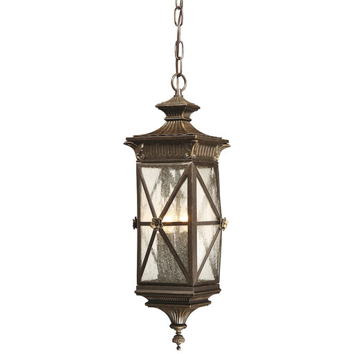 Minka Lavery Rue Vieille 4 Light Outdoor Chain Hung, Forged Bronze - 9314-586