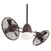 Minka Aire Gyro Wet LED 42" Ceiling Fan, Bronze/Etched Opal - F402L-ORB