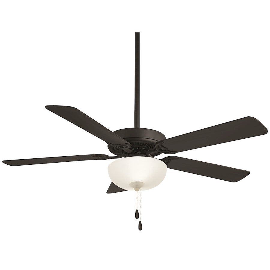 Minka Aire Contractor Uni-Pack LED 52" Ceiling Fan, Coal/White - F448L-CL