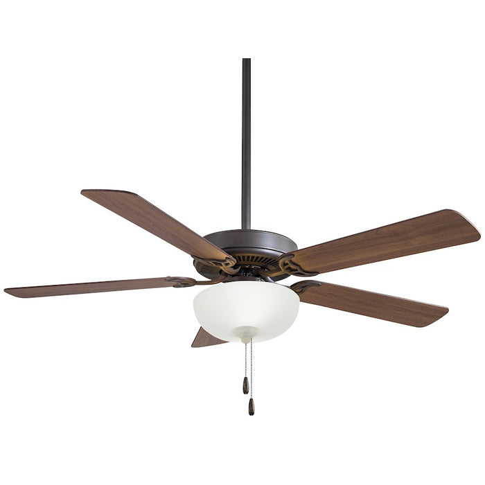 Minka Aire Contractor Uni-Pack LED 52" Ceiling Fan, Bronze/White - F448L-ORB