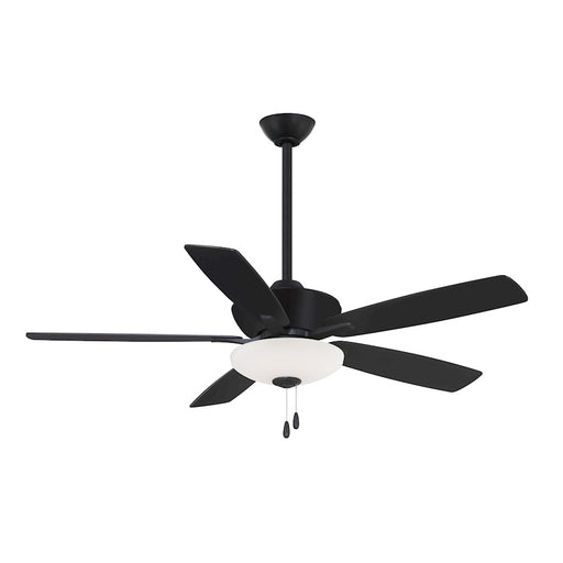 Minka Aire Minute LED 52" Ceiling Fan, Coal/Etched White Glass - F553L-CL