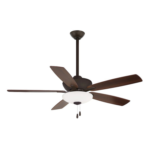 Minka Aire Minute LED 52" Ceiling Fan, Bronze/Etched White - F553L-ORB