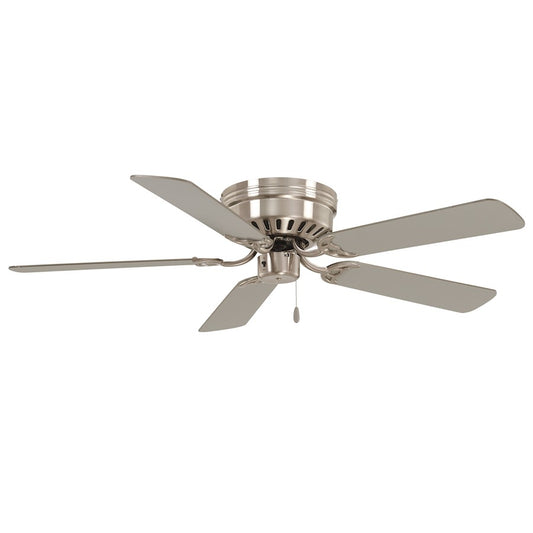 Minka Aire Mesa 52" Flush Mount Ceiling Fan, Brushed Nickel