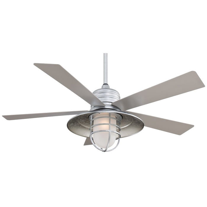 Minka Aire Rainman 54" LED Ceiling Fan, Galvanized - F582L-GL