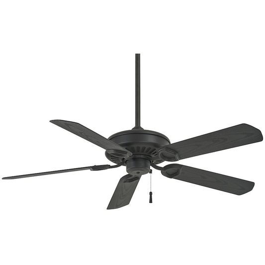 Minka Aire Sundowner 54" Ceiling Fan, Textured Coal