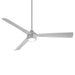 Minka Aire Skinnie LED 56" Ceiling Fan, Grey/Frosted White Lens - F626L-GRY