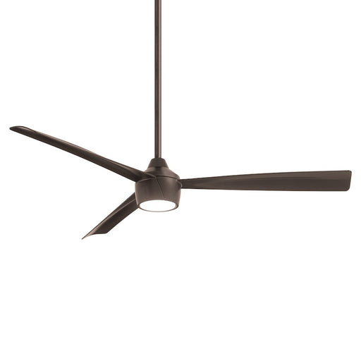 Minka Aire Skinnie LED 56" Ceiling Fan, Bronze/Frosted White Lens - F626L-ORB