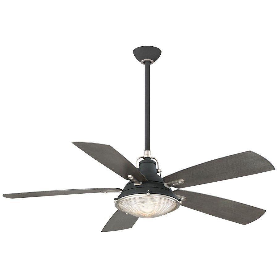 Minka Aire Groton LED 56" Ceiling Fan, Sand Black - F681L-SDBK-WS