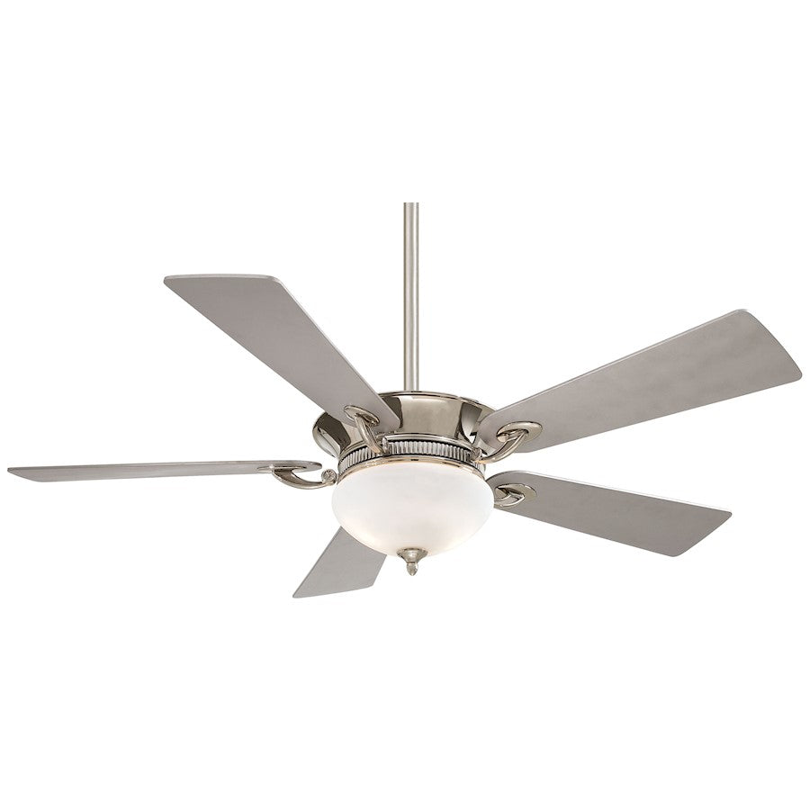 Minka Aire Delano 52" LED Ceiling Fan, Polished Nickel - F701L-PN