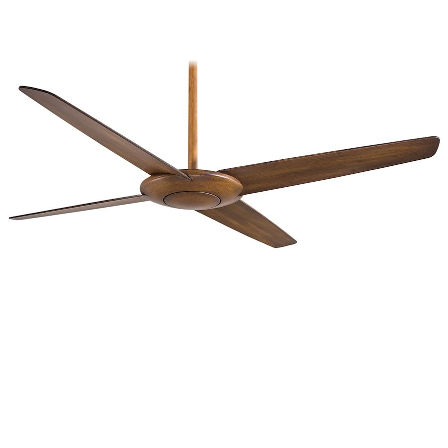 Minka Aire Pancake 52" Ceiling Fan, Distressed Koa - F738D-DK