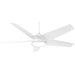 Minka Aire Chubby 58" Outdoor LED Ceiling Fan/Wifi, White/Etch/White - F781L-WHF