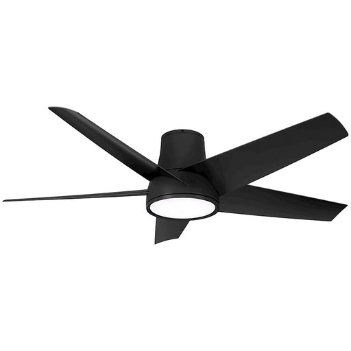 Minka Aire Chubby II 58" Outdoor LED Ceiling Fan/Wifi, Coal/Etch/Coal - F782L-CL