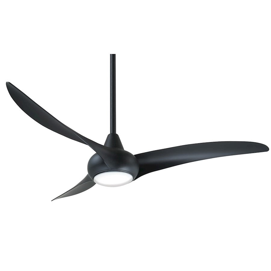 Minka Aire Light Wave LED 52" Ceiling Fan, Coal