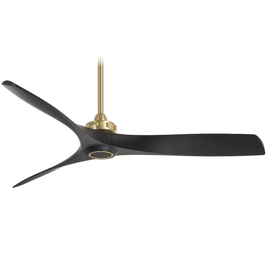 Minka Aire Aviation 60" Ceiling Fan, Soft Brass - F853-SBR-CL