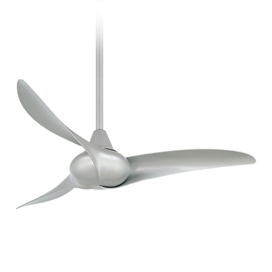 Minka Aire Wave 44" Ceiling Fan, Silver - F854-SL