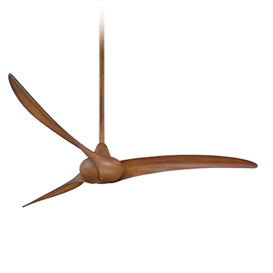 Minka Aire Wave 65" Ceiling Fan, Distressed Koa - F855-DK