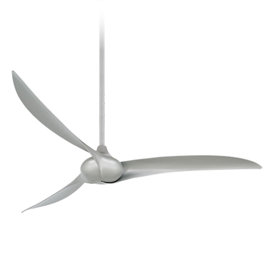 Minka Aire Wave 65" Ceiling Fan, Silver - F855-SL