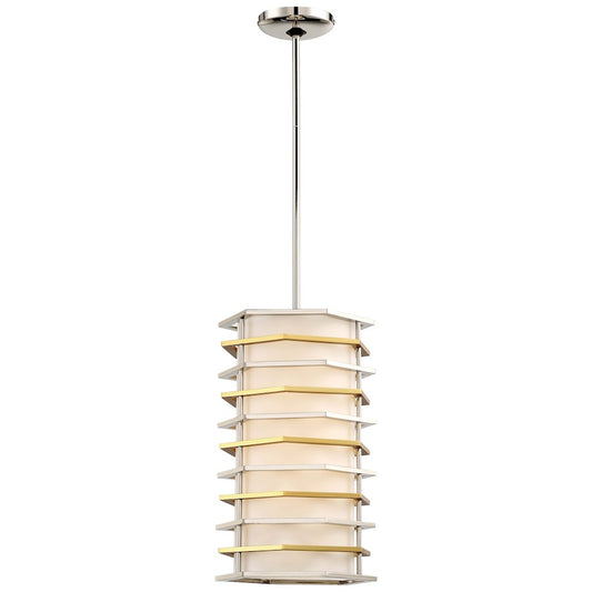 LED Mini Pendant, Nickel/Gold