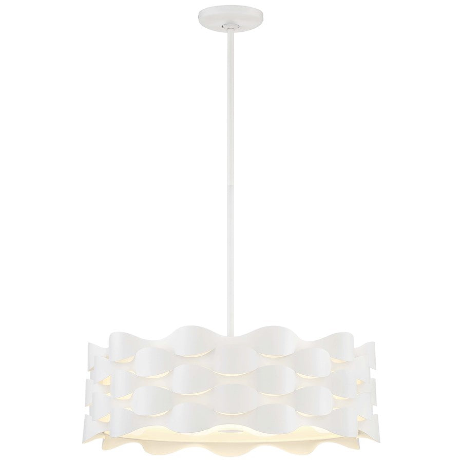 LED Pendant, Sand White