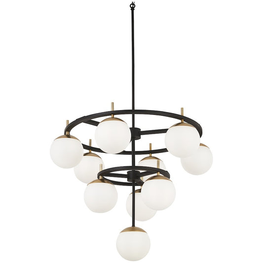 Alluria Chandelier, Weathered Black