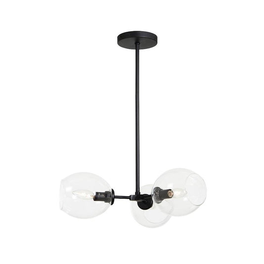 Minka George Kovacs Nexpo 3 Light Semi Flush, Coal - P1363-66A