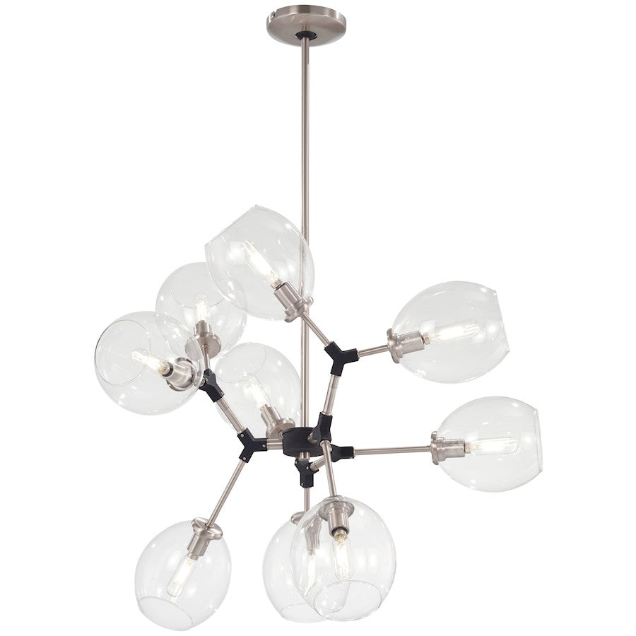 Nexpo Chandelier, Nickel