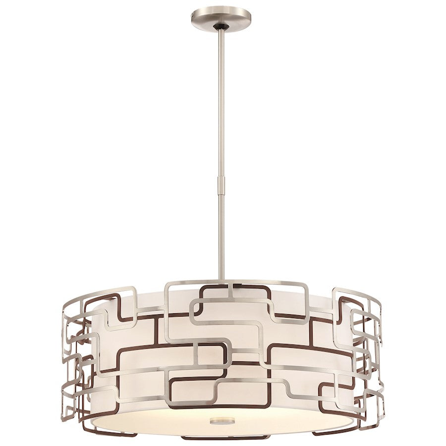 LED Pendant, Nickel/Bronze