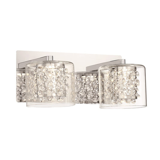 LED Bathroom Vanity Light, Chrome