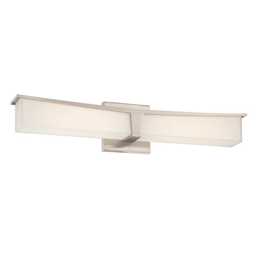 Minka George Kovacs Plane 24" LED Light Bath, Brushed Nickel - P1533-084-L