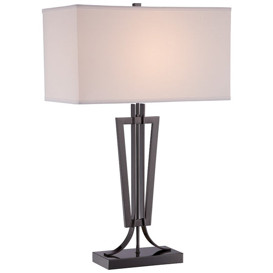 Table Lamp, Gun Metal