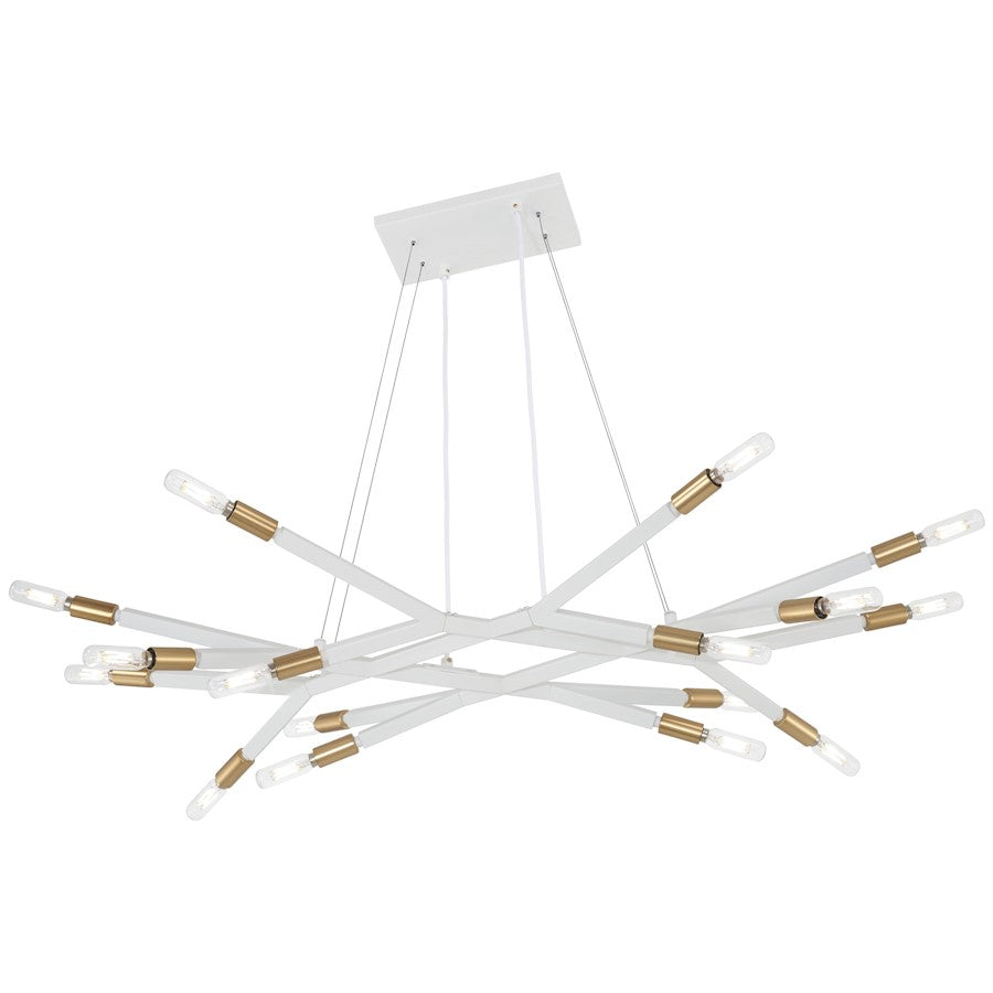 George Kovacs Star Crossed 16 Light Island, White/Gold