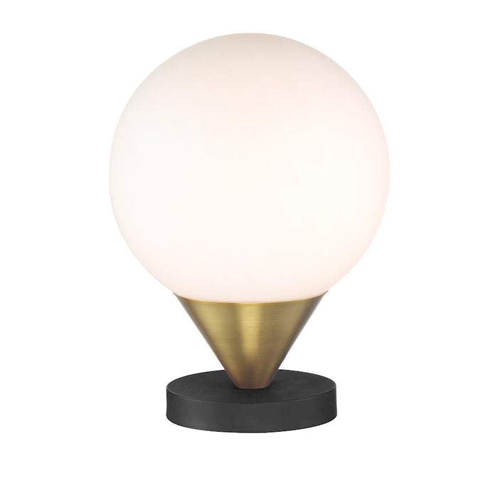 Minka George Kovacs Simple 1 Light Table Lamp Black/Gold - P1831-1-618