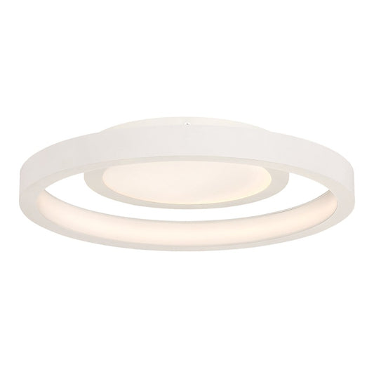 George Kovacs Knock Out LED Flush Mount, White