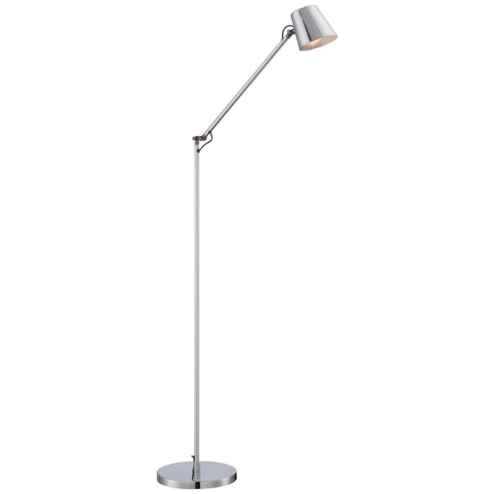 Minka George Kovacs LED 35" Floor Lamp, Chrome