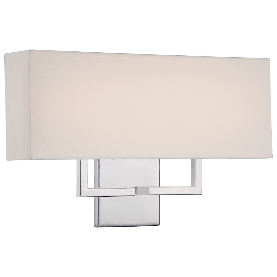 2 Light Bathroom Wall Sconce