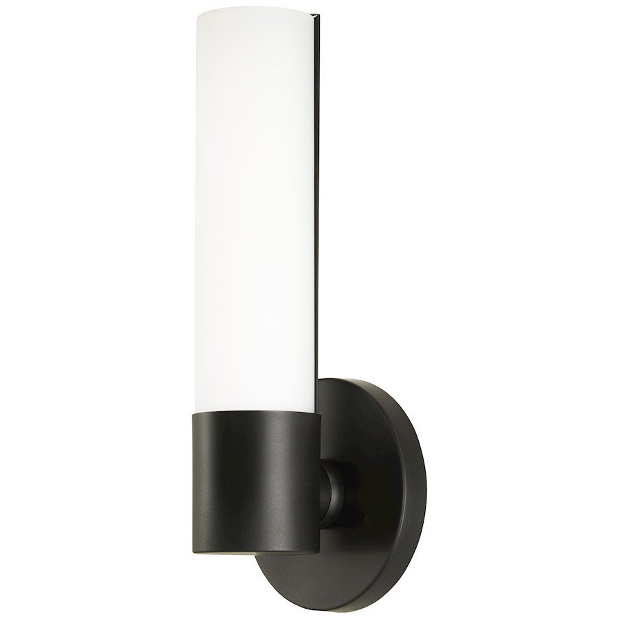 Minka George Kovacs Saber Ii 1 Light LED Sconce, Black/Etched - P5041-66A-L