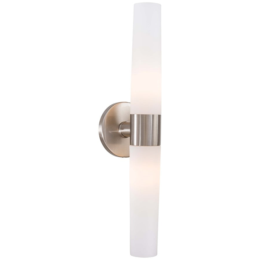 2 Light Bathroom Wall Sconce