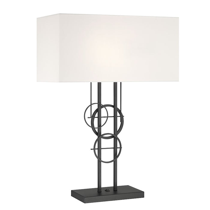 Minka George Kovacs Tempo 1 Light Table Lamp, Coal - P5136-066