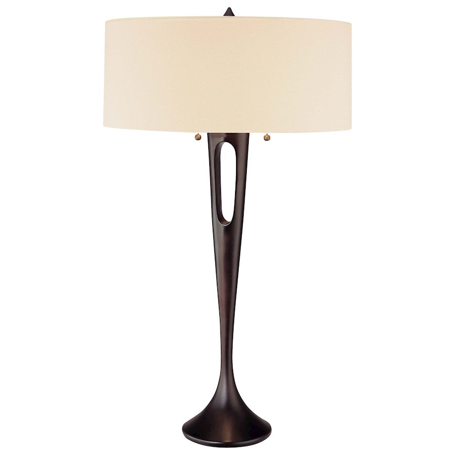 Needle 2-LT Table Lamp, Antique Dorian Bronze